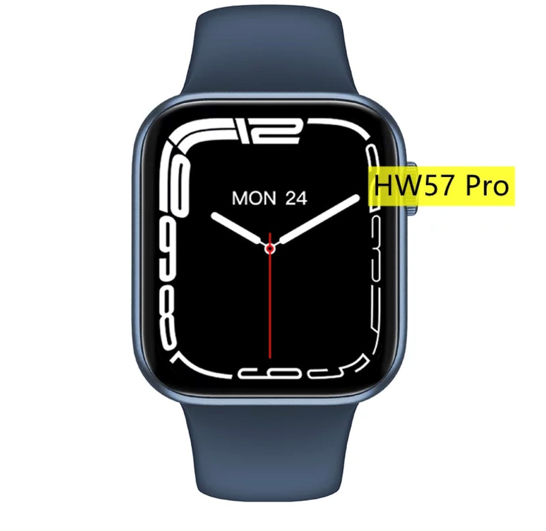 HW 57 Pro Blue -- Verious Strap Colours Availible at R68 Each Smart Watch South Africa