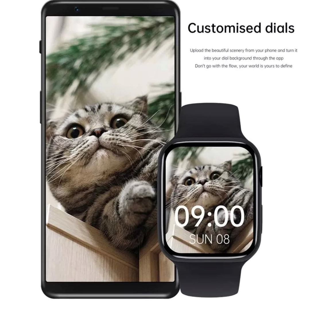 HW 57 Pro Blue -- Verious Strap Colours Availible at R68 Each Smart Watch South Africa