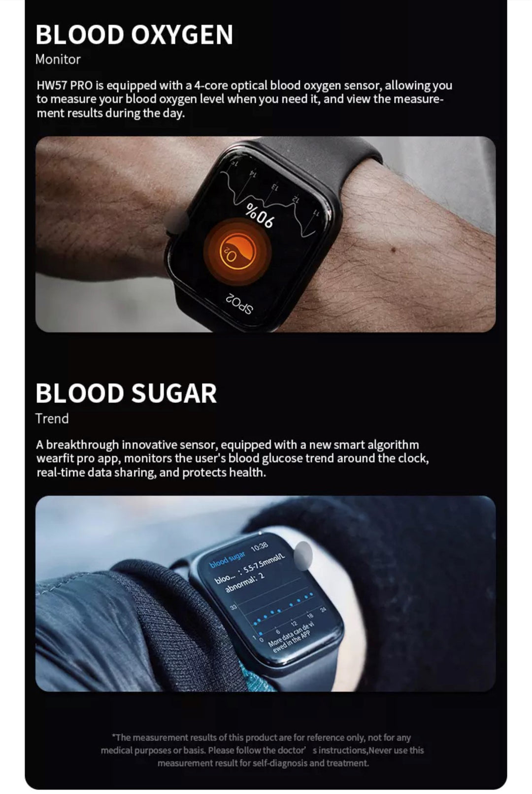 HW 57 Pro Black-- Verious Colours Straps Availible R68 Each. Smart Watch South Africa
