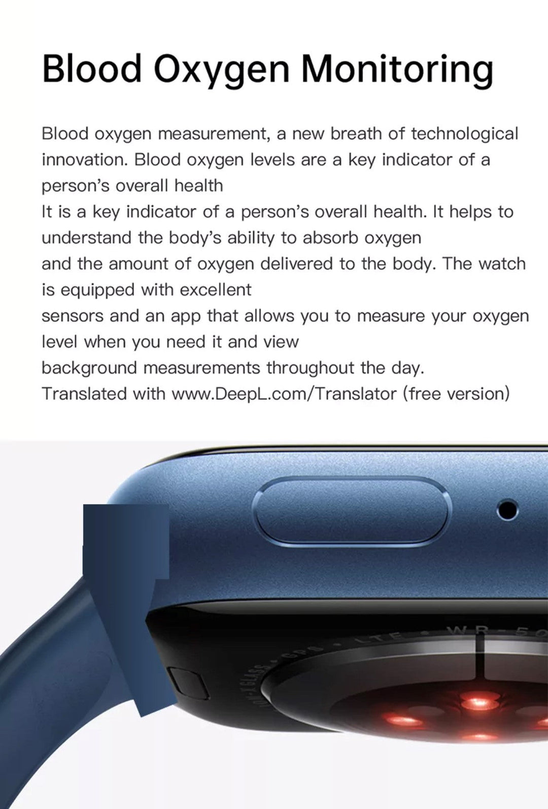 IWO7 Pro Pink Smart Watch South Africa