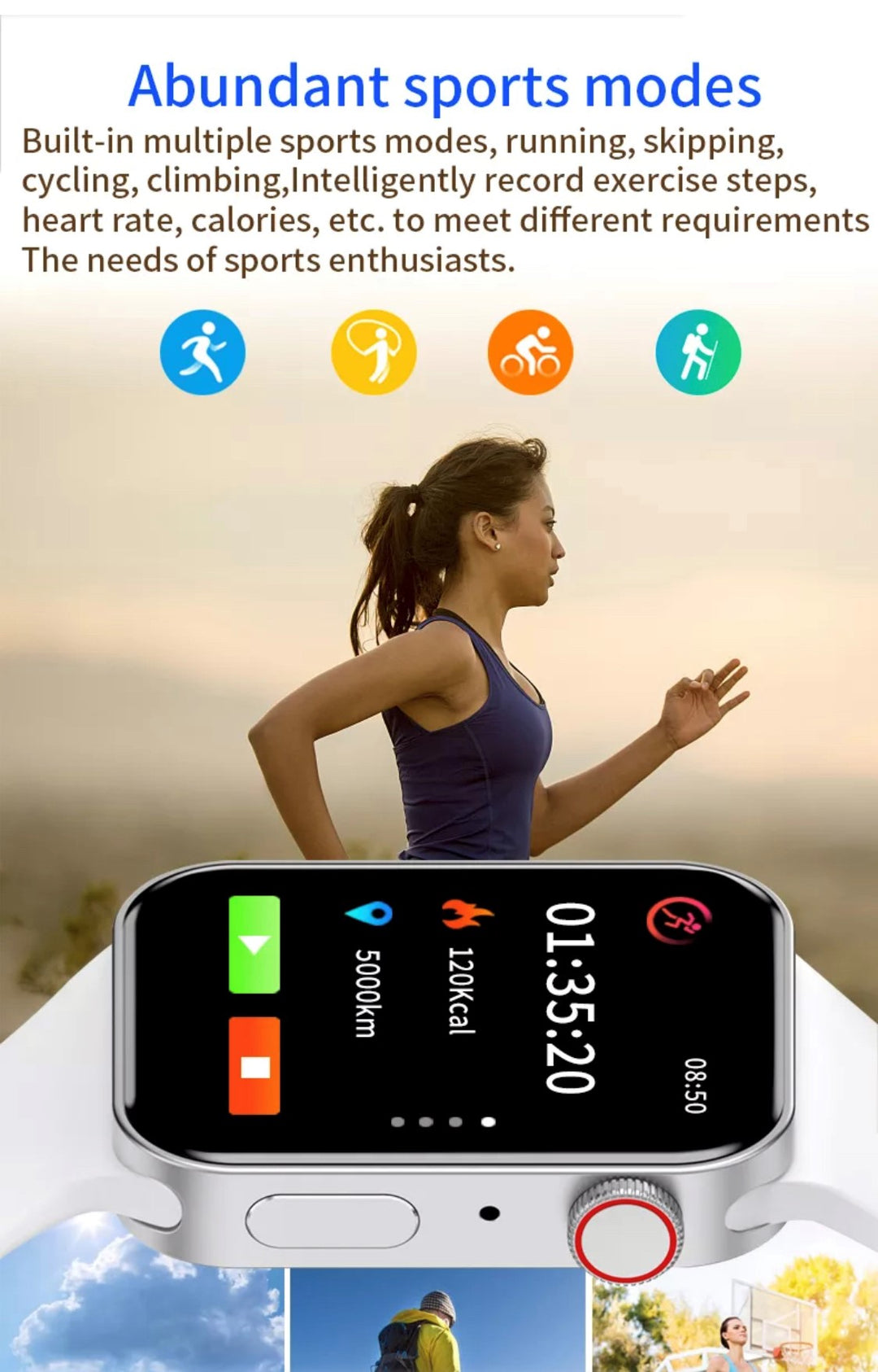 Iwo7 Pro Black | Best Ladies Smart Watch | Smart Watch South Africa