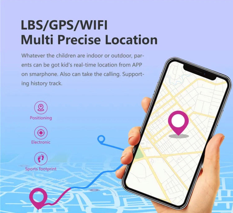 LT08 Kids Tracking GPS Smart Watch Blue Smart Watch South Africa
