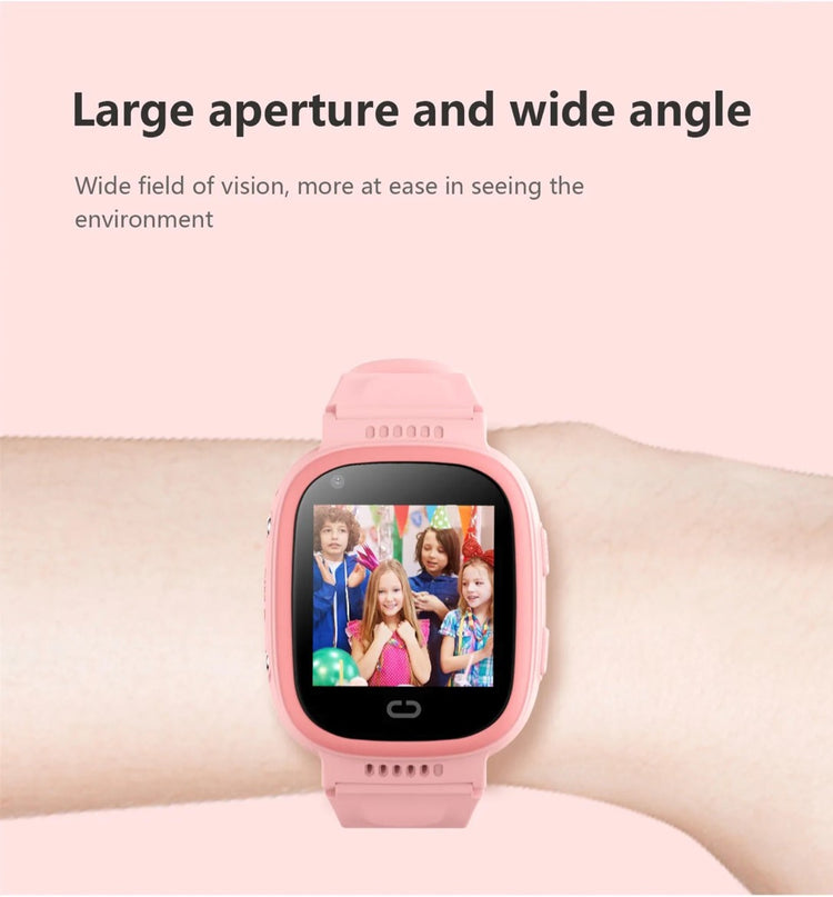 LT08 Kids Tracking GPS Smart Watch Black Smart Watch South Africa