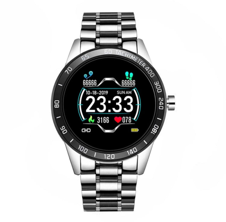 LIGE Smart Watch 122F Black and Gold-Smart Watch South Africa