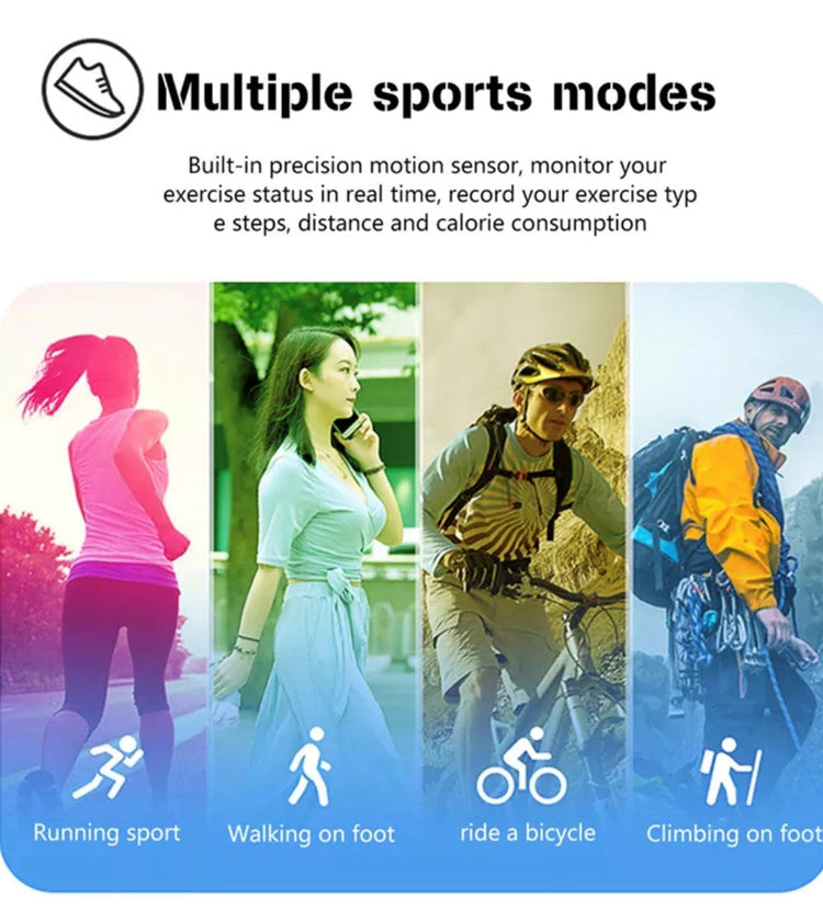 LIGE Smart Watch 122A Silver and Gold-Smart Watch South Africa