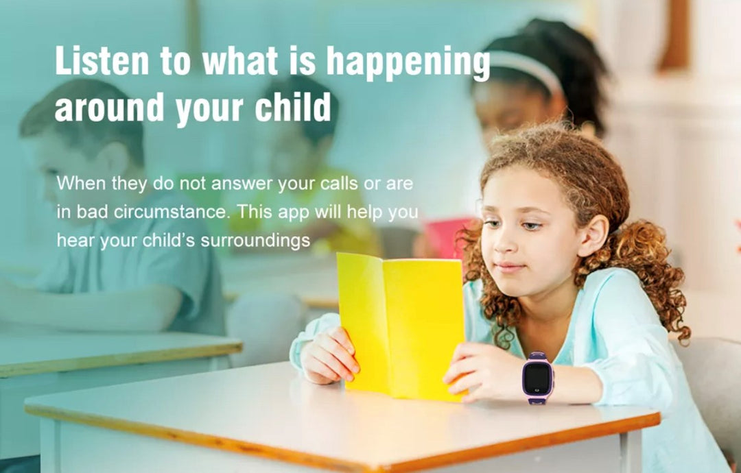 LT31 Kids Smart Watch 4G -Black Smart Watch South Africa