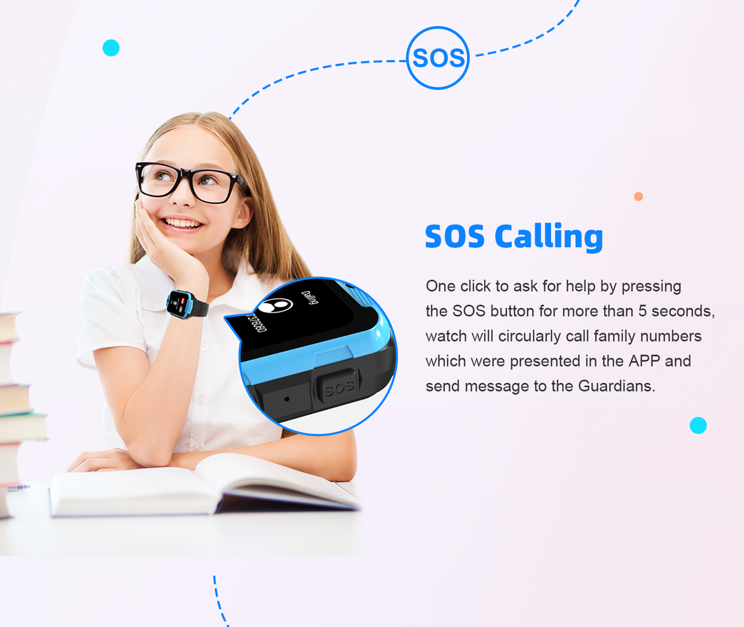 LT 35 Kids Smart Watch Blue Smart Watch South Africa