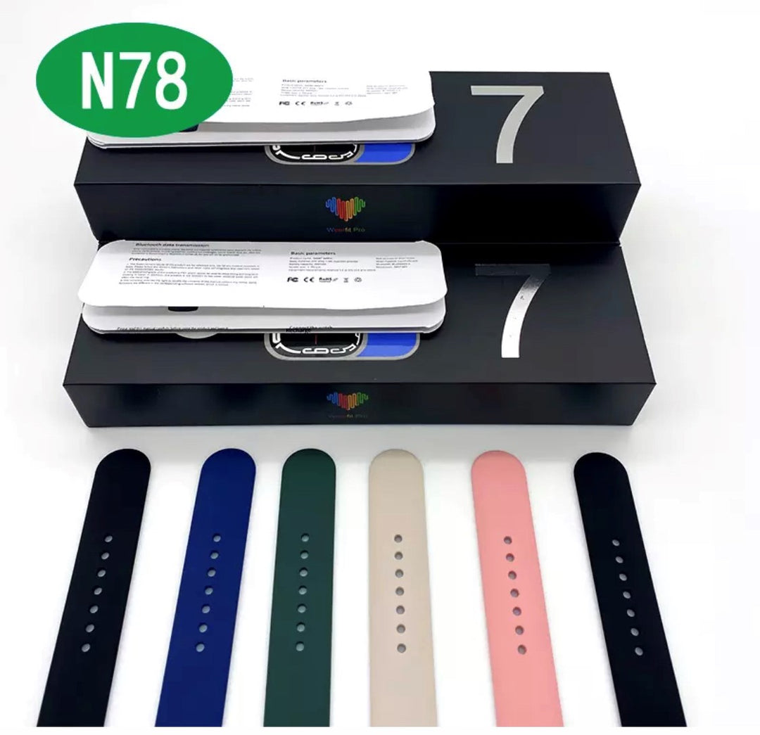 N78 Pro- Pink- Verious Colours Extra Straps Availible R68 Each. Smart Watch South Africa