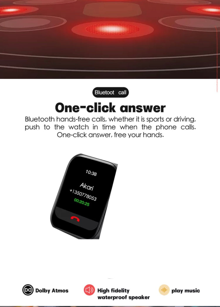 N78 Pro --Black ---Verious Colours Extra Straps availible R68 Each. Smart Watch South Africa