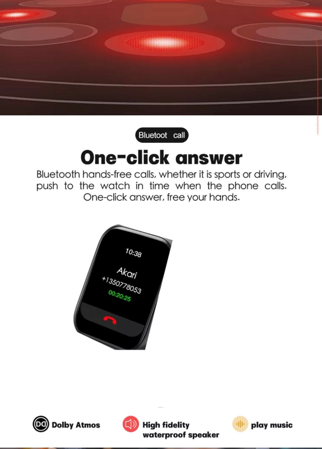 N78 Pro- Pink- Verious Colours Extra Straps Availible R68 Each. Smart Watch South Africa