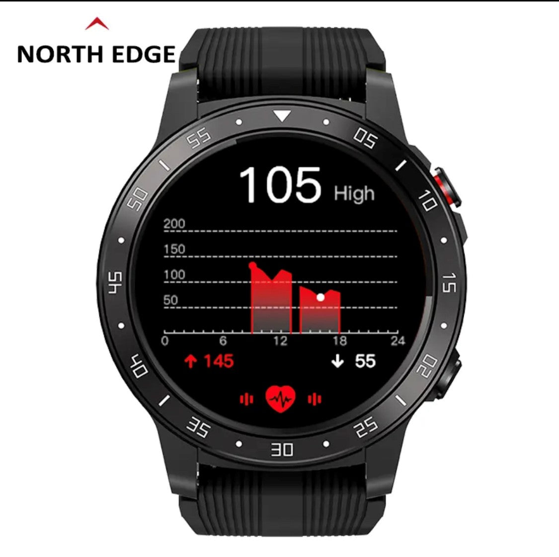 North Edge Cross Fit 2 Blue Smart Watch South Africa
