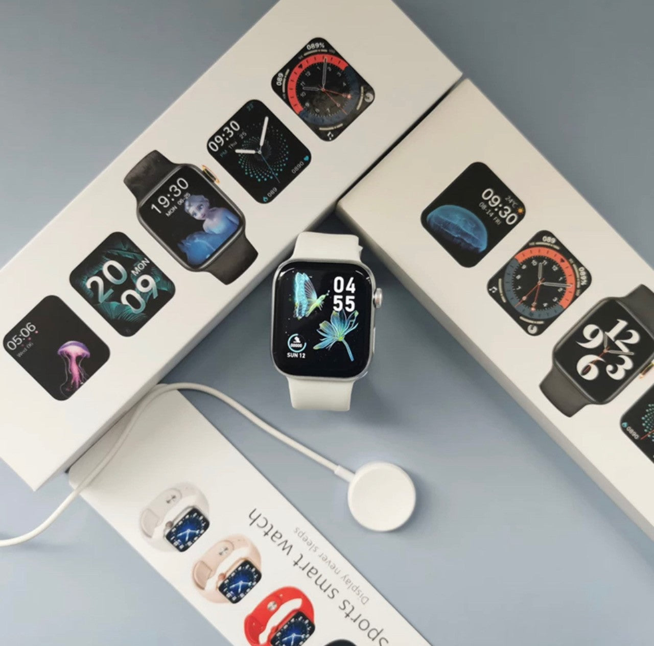 HW 22 PRO Black-- Verious Colour Straps Availible At R68 Each.-Smart Watch South Africa