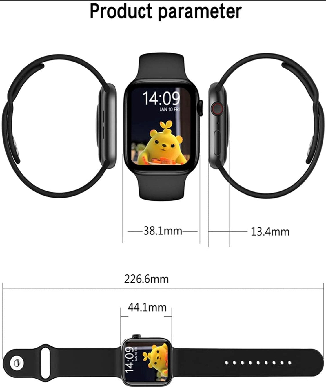 HW 22 PRO Purple-- Verious Colour Straps Availible At R 68 Each. Smart Watch South Africa