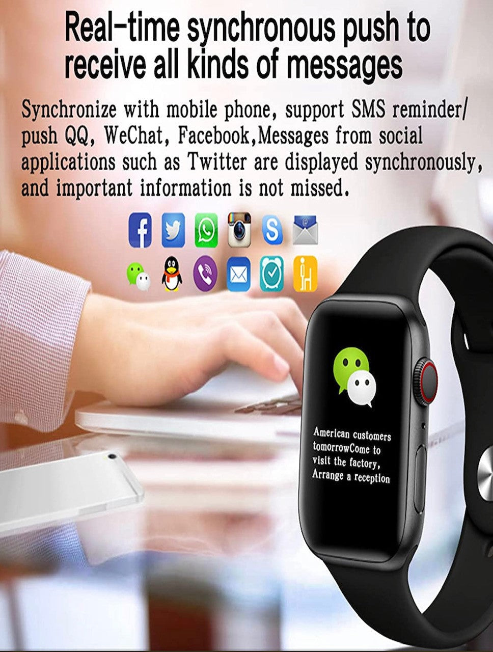 HW 22 PRO Pink-- Verious Colour Straps Availible At R68 Each.-Smart Watch South Africa