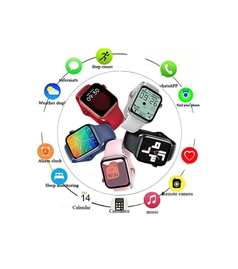 HW 22 PRO Black-- Verious Colour Straps Availible At R68 Each.-Smart Watch South Africa