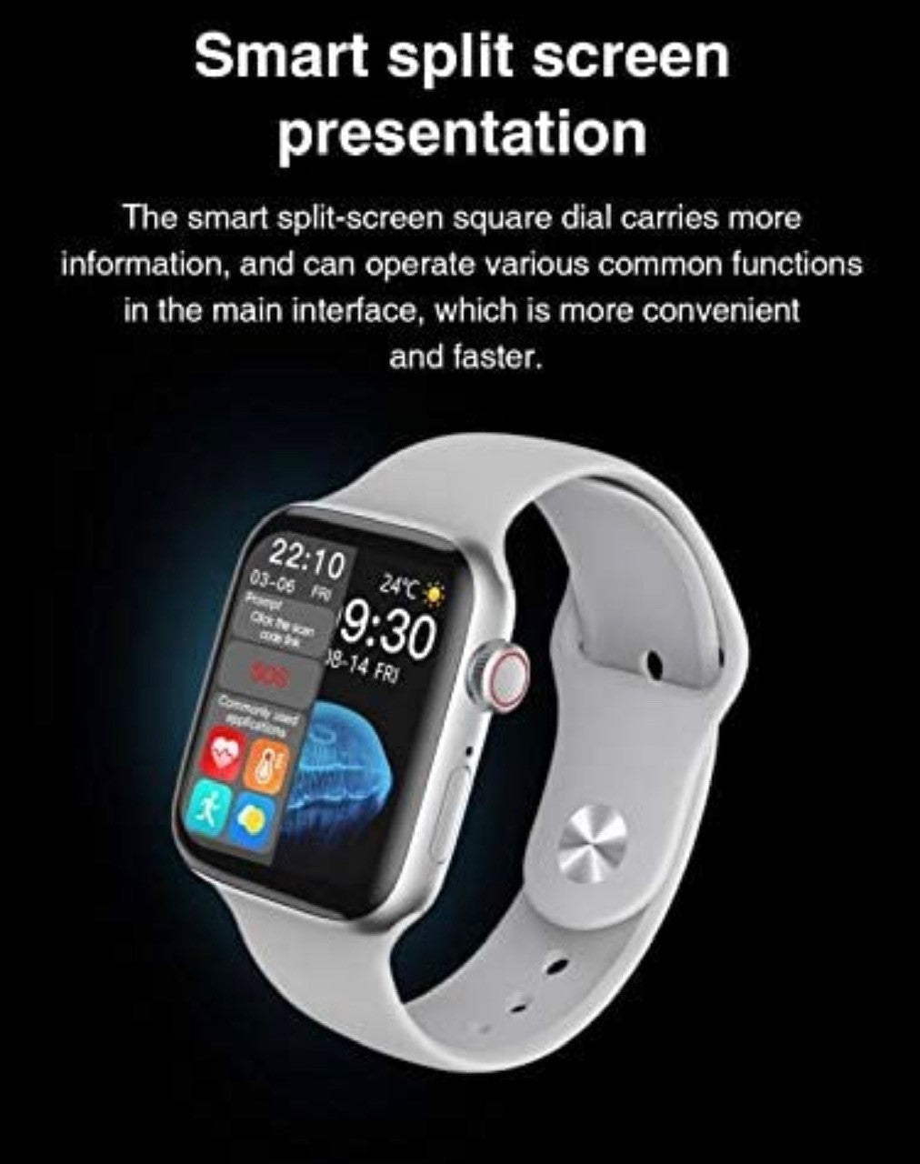 HW 22 PRO Blue-- Verious Colour Straps Availible At R68 Each. Smart Watch South Africa