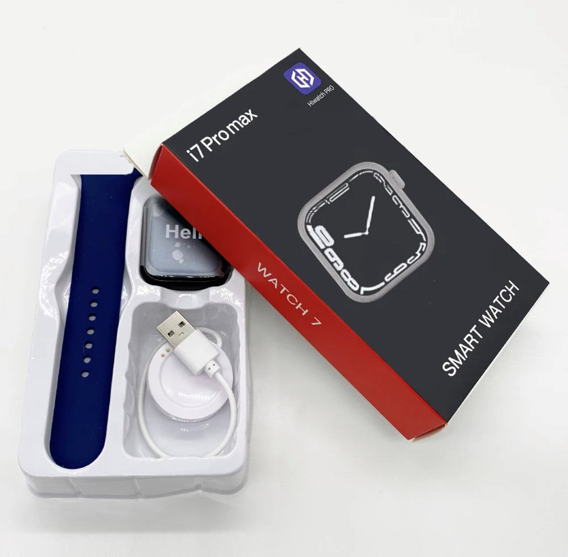 i7 Pro Max Pink Extra Straps Availible Smart Watch South Africa