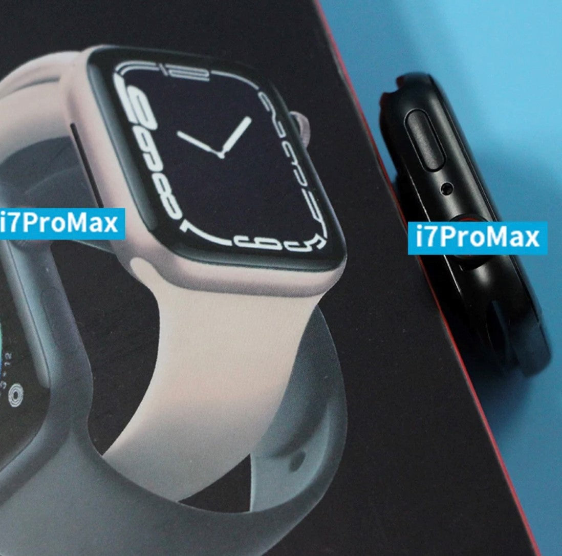 i7 Pro Max RED Extra Straps Availible Smart Watch South Africa