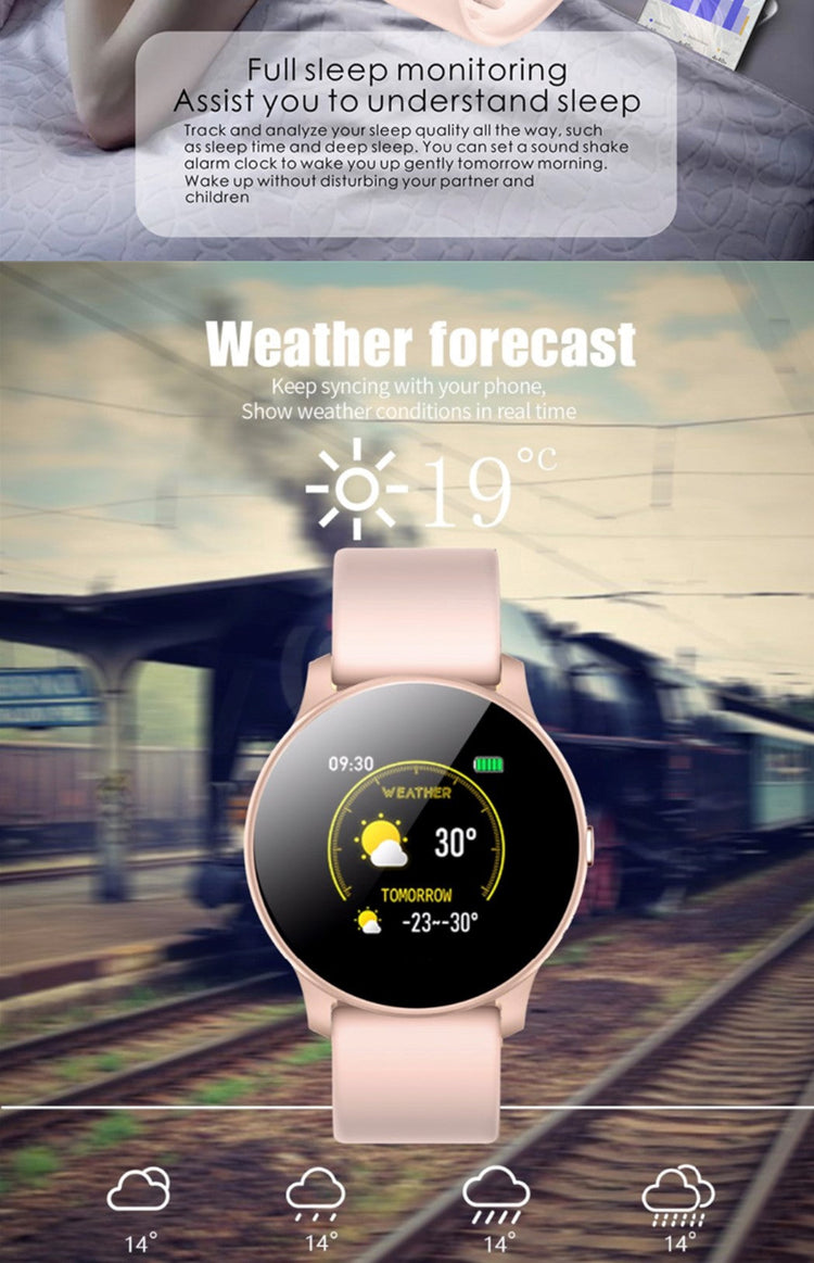 Lige Ultra Thin Smart Bracelet  Black Smart Watch South Africa