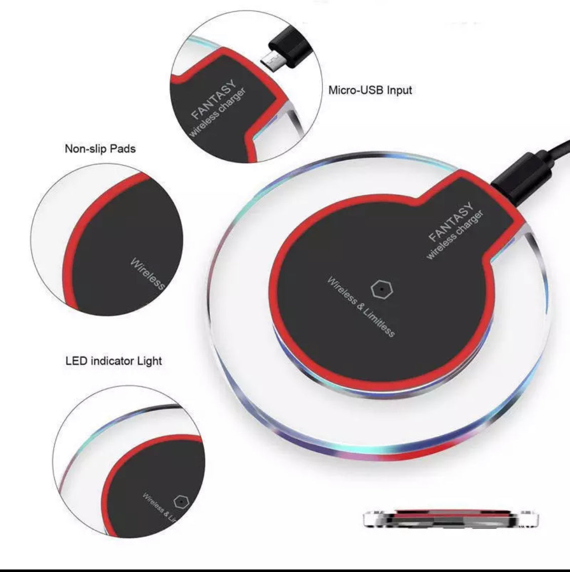 Wireless Clear  Charger - Smart Watch South Africa 