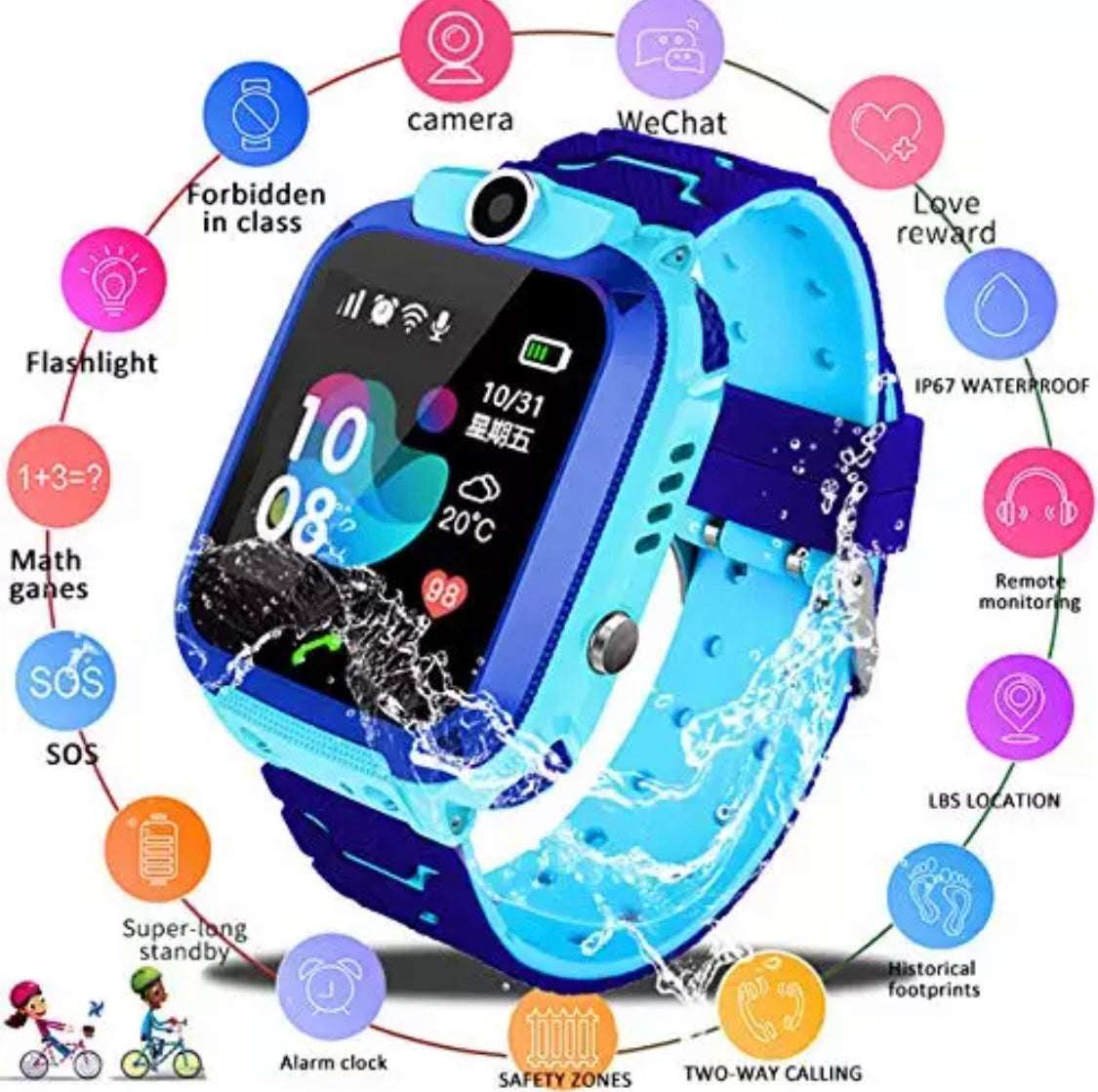 Q12 Kids Smart Watch - Smart Watch South Africa 