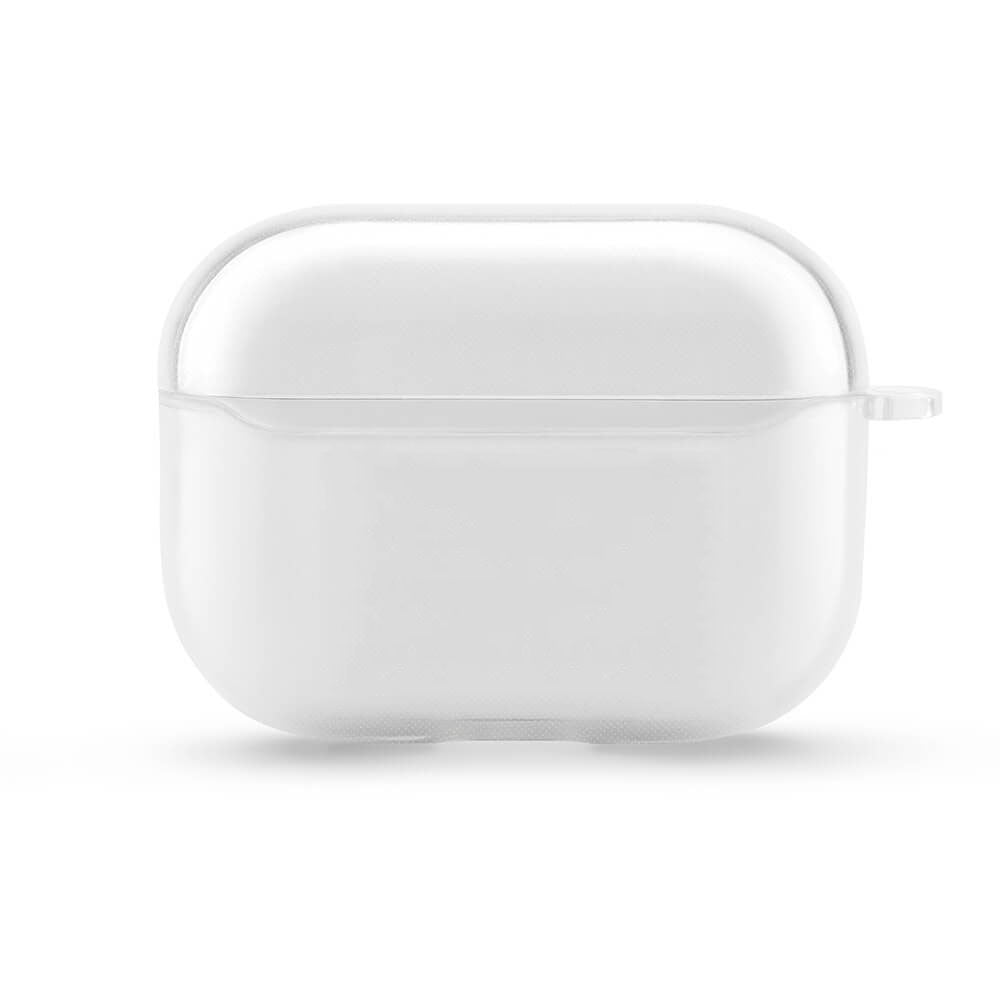 Compatible with Apple Custom Soft Silicone Clear Transparent Airpods Pro Cover Earphone Case