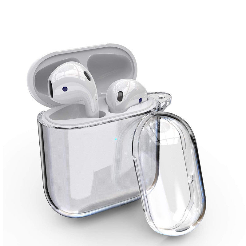 Compatible with Apple Earphone Cover for Bluetooth Waterproof Striped Earphone Case
