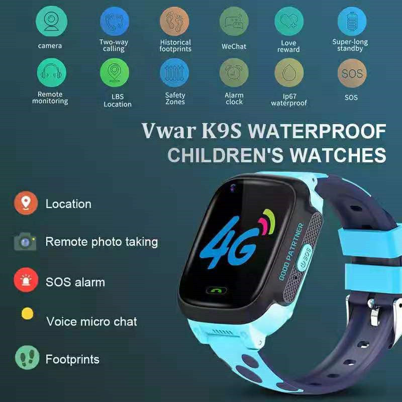 Smart Kids Phone Watch Video Touch Waterproof
