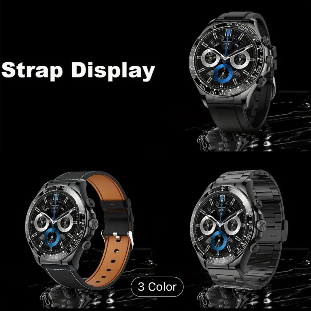 APC Men's PRO Watch in sleek black steel from Smart Watch South Africa