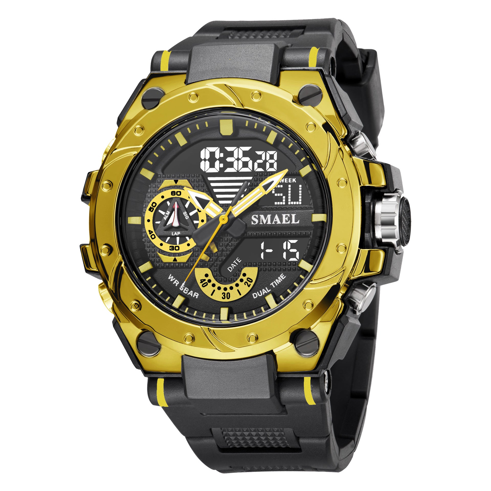 Alloy Watch Men's Multifunctional Waterproof - Smart Watch South Africa