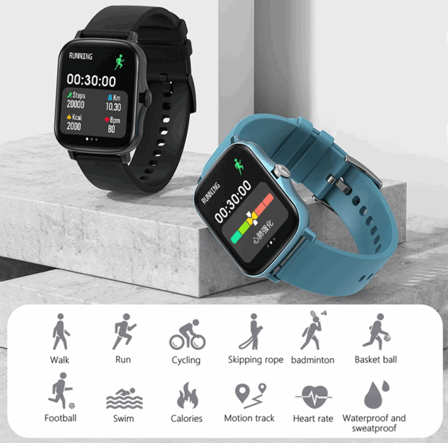 COLMI P8 PLUS Smart Watch -Blue Smart Watch South Africa