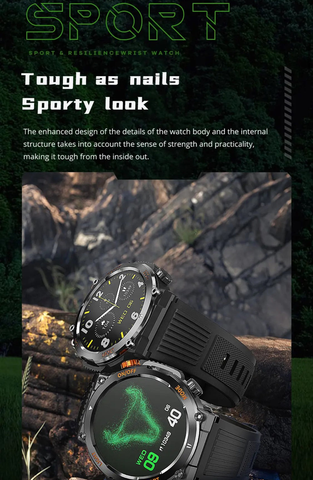Colmi V68 Black Smart Watch- Smart Watch South Africa