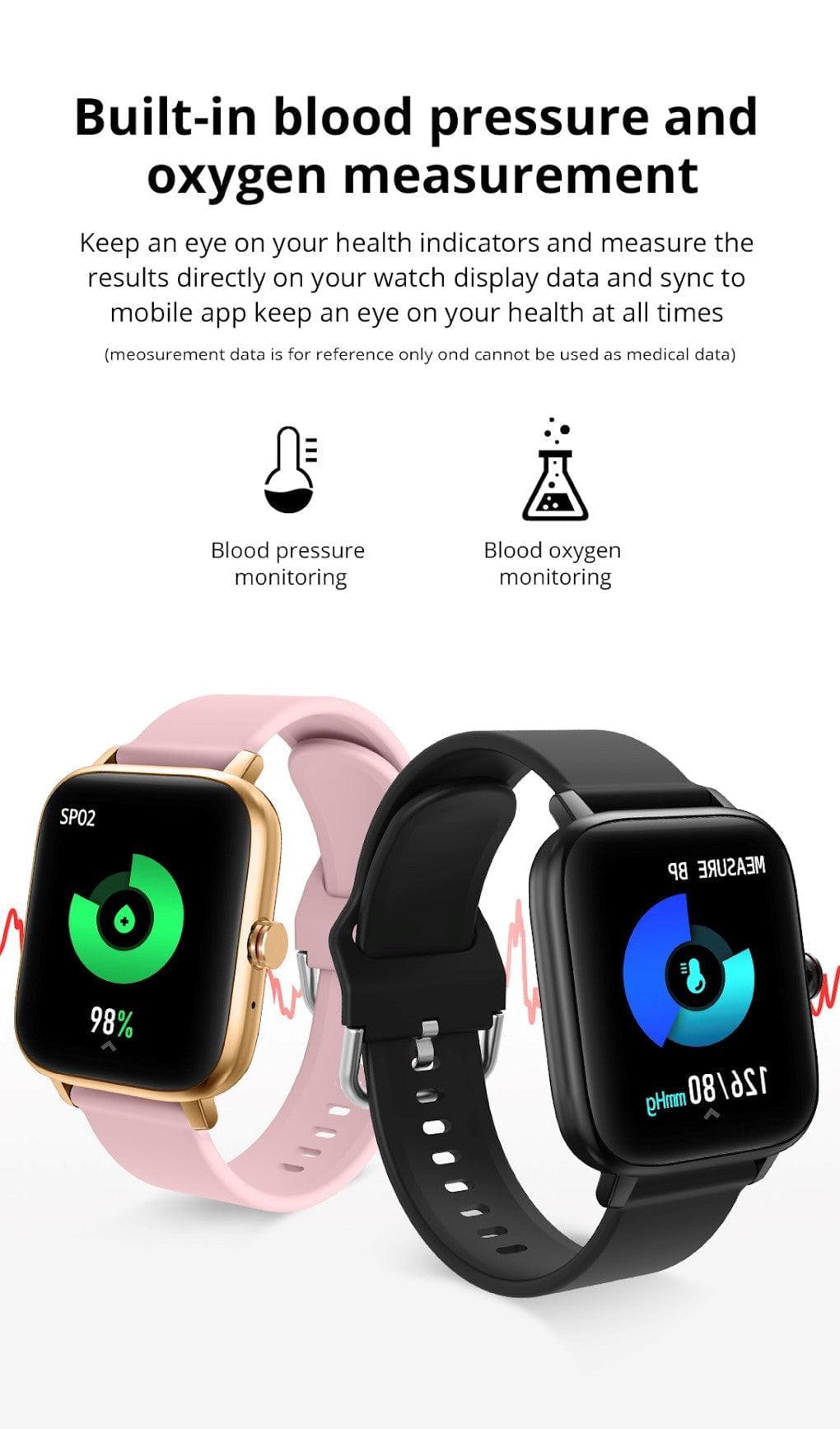 COLMI P8 MAX With BT Call Gold Pink Smart Watch South Africa