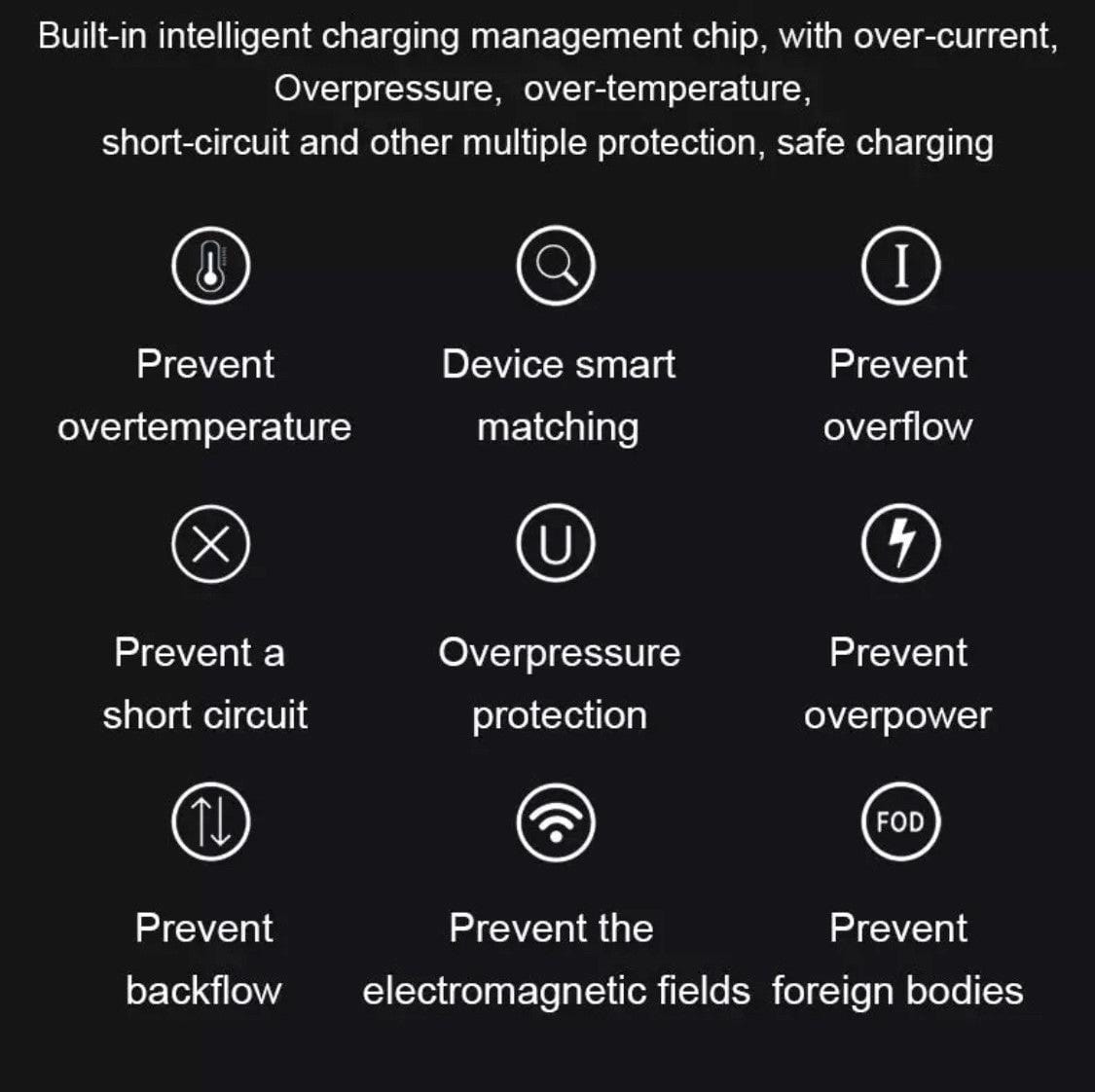 Smart Watch South Africa  Headphone & Headset Accessories Black 3 in 1 Wireless Magnertic Charger