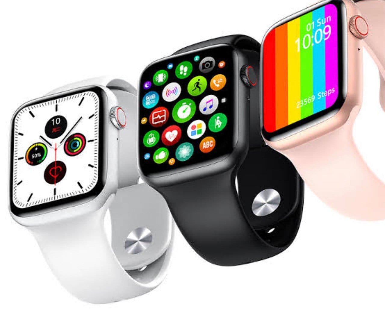 W26  Professional  Pink-Smart Watch South Africa 