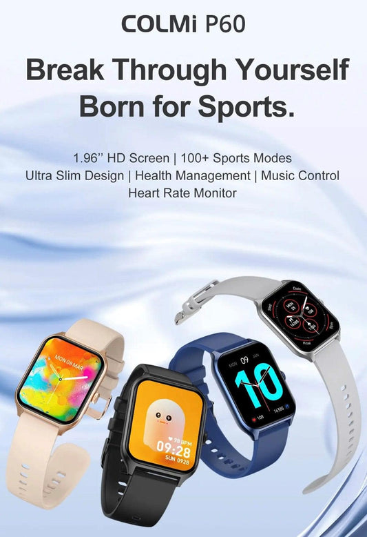 Colmi C60 Black Smart Watch South Africa