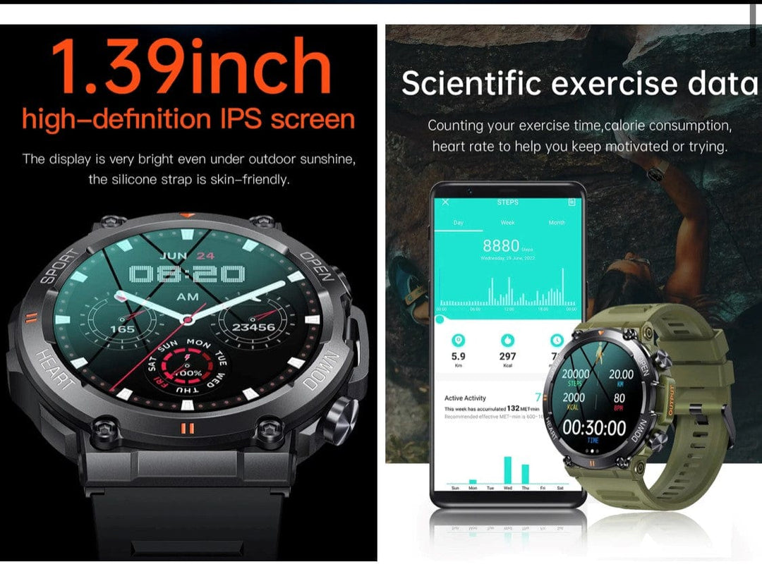 Smart Watch South Africa Smart Watch Black SENBONO K56 Black