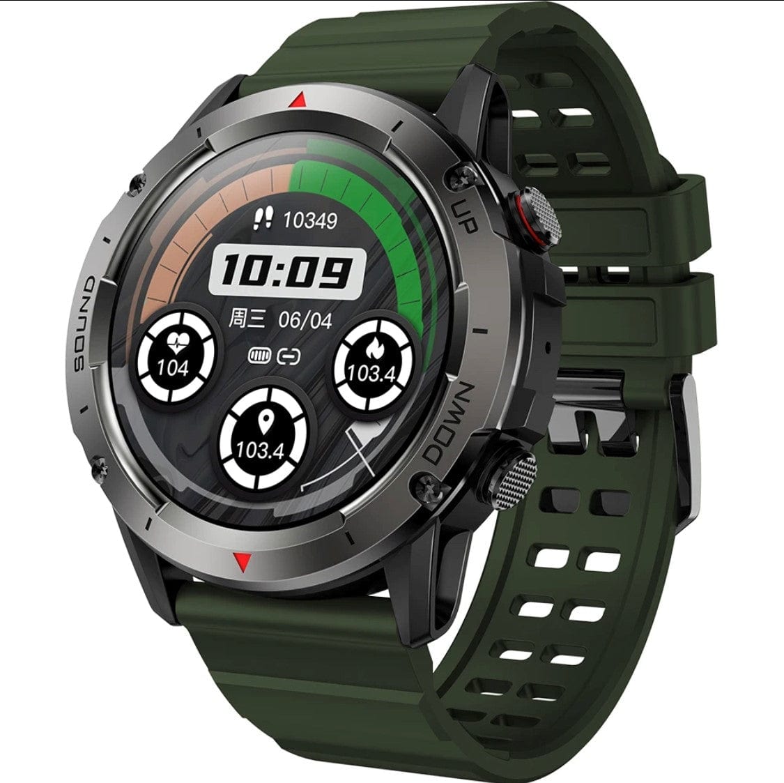 Smart Watch South Africa Smart Watch Green SENBONO NX9 Green