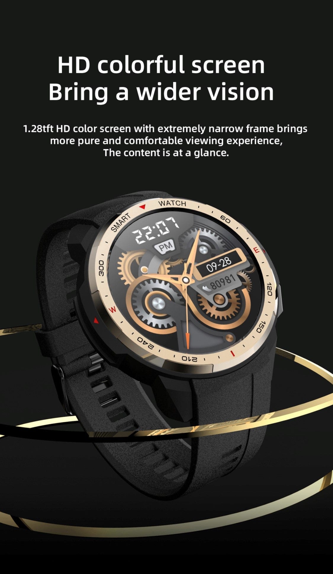 Smart Watch South Africa Watches BLACK SENBONO MT 12 BLACK