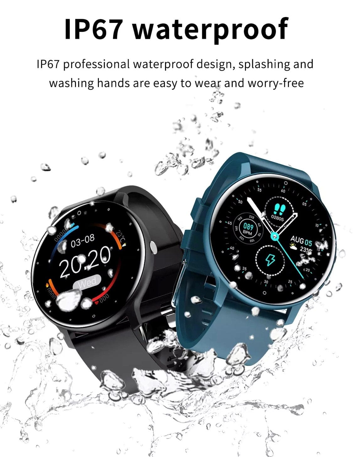 Smart Watch South Africa Watches Black SMARTOBY  Digital Black