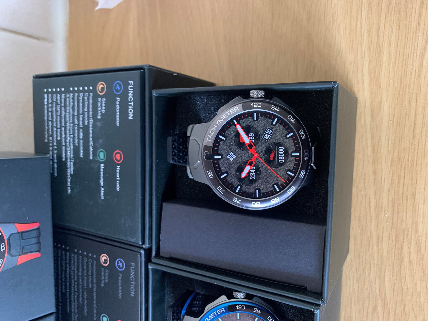 Smart Watch South Africa Watches Black SMARTOBY  E15 Sport Black - Extra Straps availible go to accessories