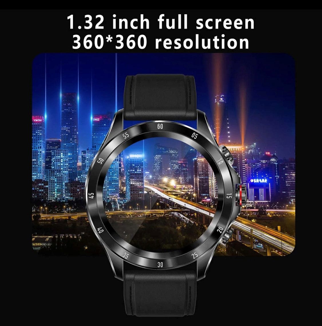 Smart Watch South Africa Watches Black Steel SENBONO MAX 7 Black Steel Smart Watch