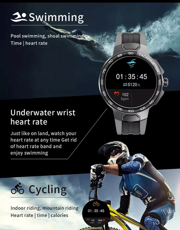 SMARTOBY E15 Blue Sports Smart Watch