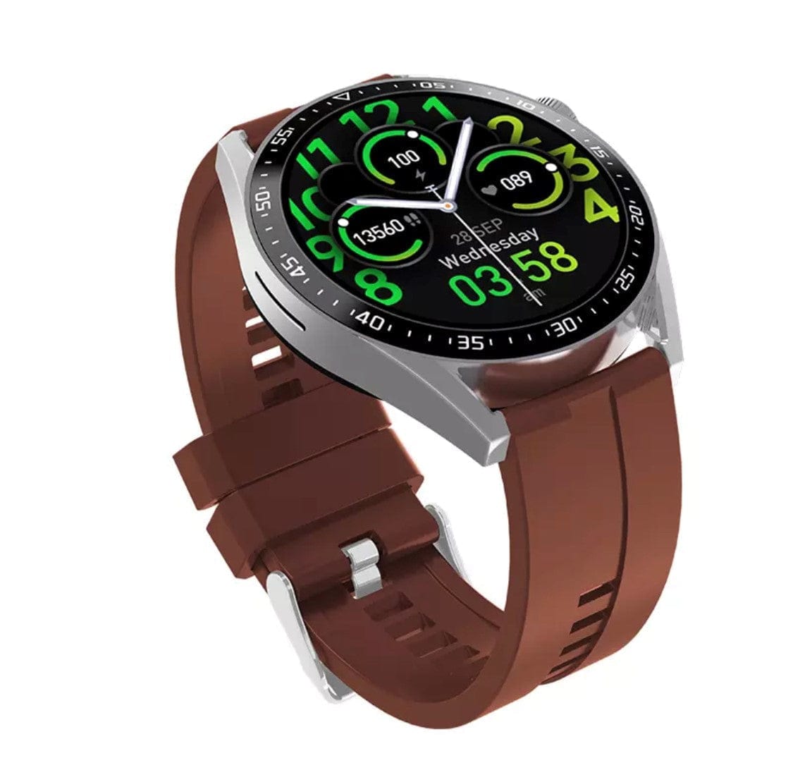 Smart Watch South Africa Watches Brown Tan HW28 Smart Watch Brown Tan