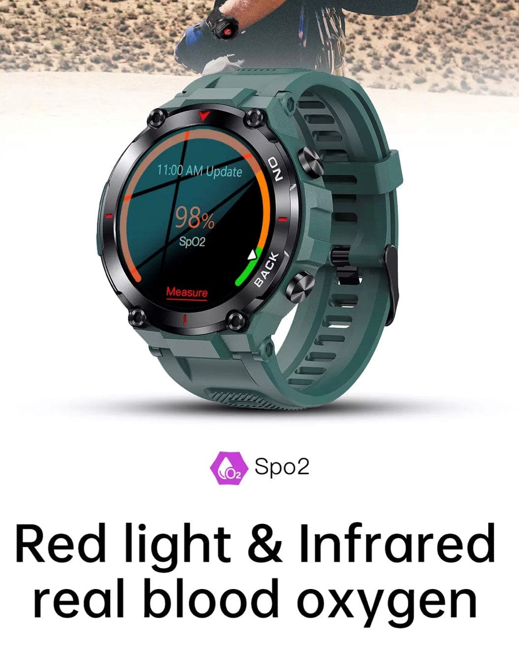 Smart Watch South Africa Watches Green SENBONO K37 Green