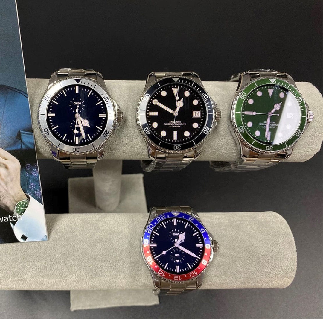 Smart Watch South Africa Watches Green SHOC II Business Smart Watch  Red& Blue   Extra Stainless steel silver straps availible.