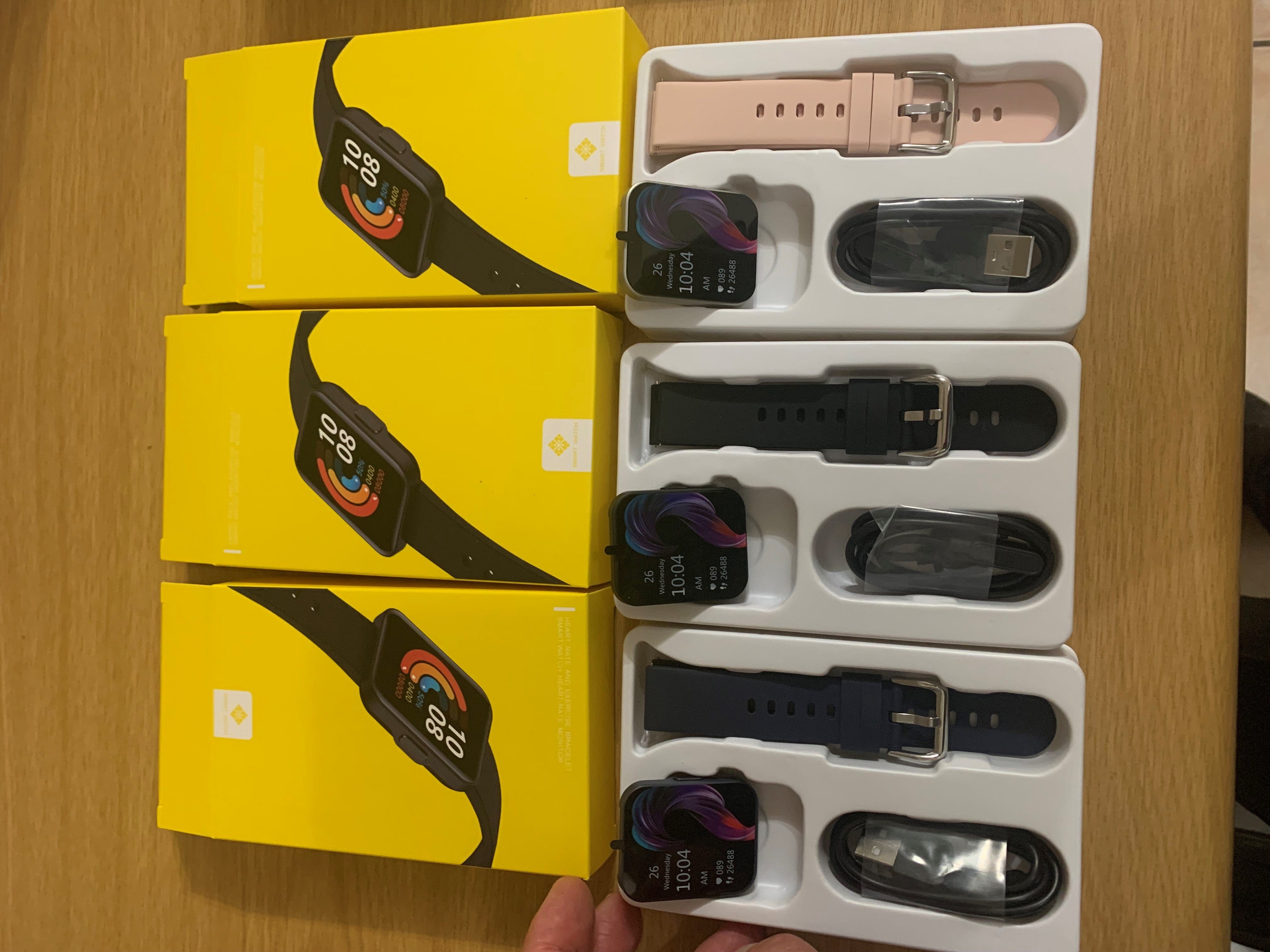 Smart Watch South Africa Watches Pink SMARTOBY 1,69 Inch HD Pink Extra Straps Availible