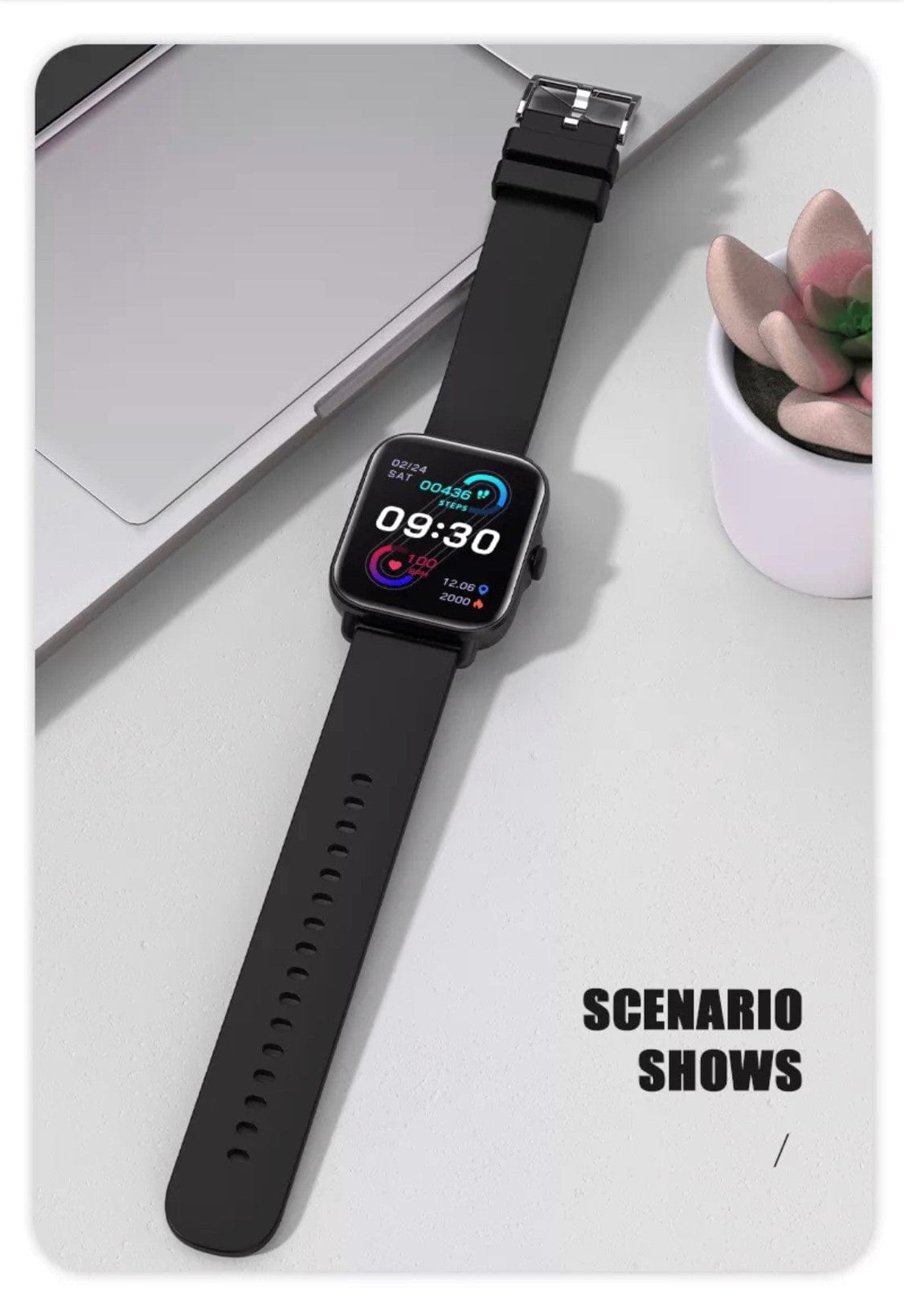 Smart Watch South Africa Watches Pink Smartoby P28 Plus Pink with Bluetooth Calling  -- Extra Straps Availible