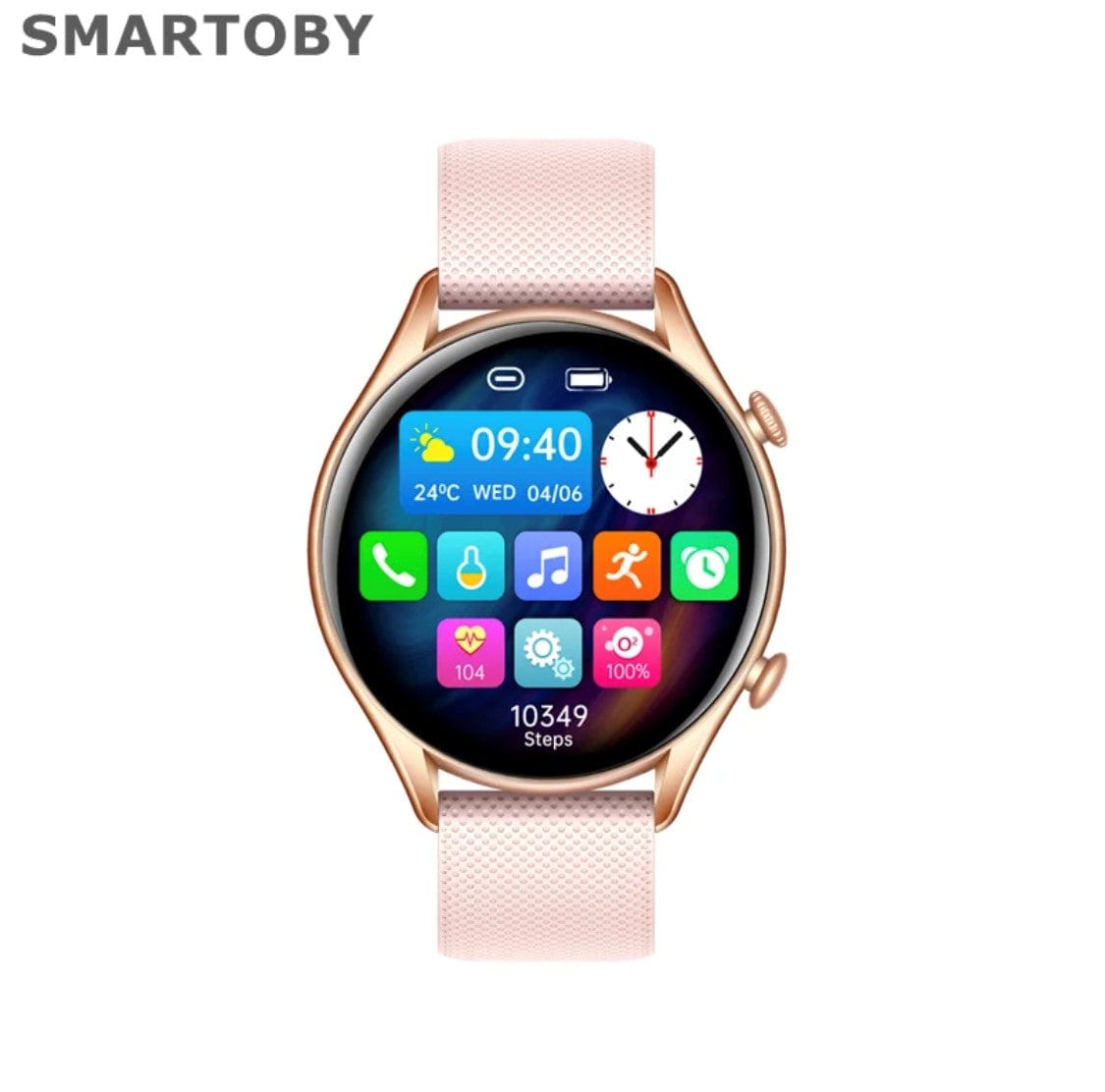 Smart Watch South Africa Watches Pink Smartoby P49 Pink