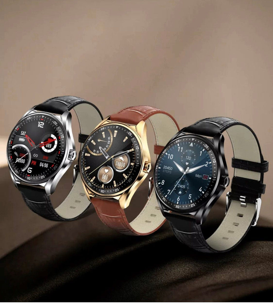 Smart Watch South Africa Watches Silver & Black Silicone SMARTOBY High End Business Silver And Black Silicone